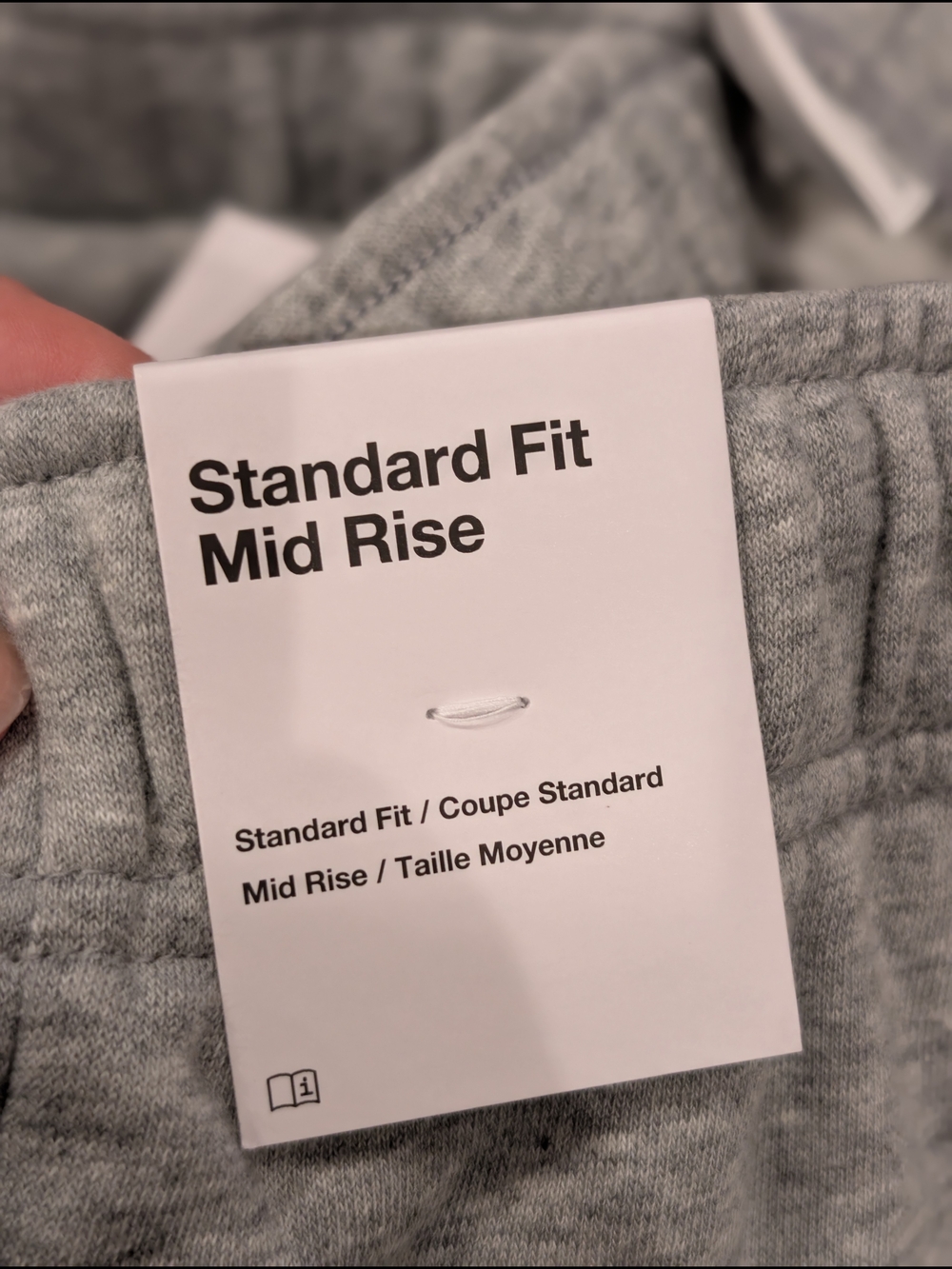 NWT Nike Sportswear Club Fleece Mid-Rise Joggers Grey Heather 2X DV5085-063 - Picture 4 of 4